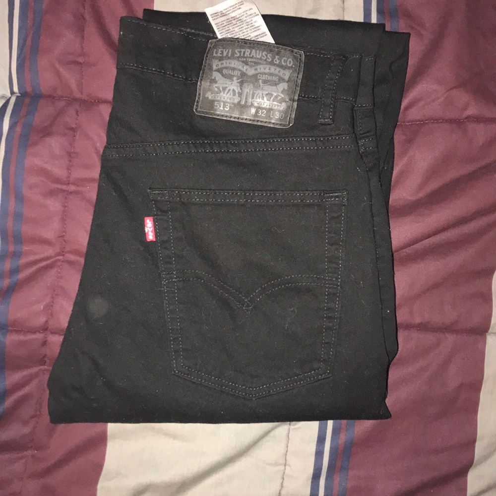 Levi's 513s worn still nice. Shoot me an offer